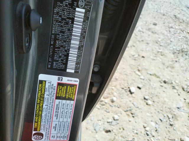 Photo 10 from auction – 2011 TOYOTA COROLLA BA with VIN 2T1BU4EE4BC547015