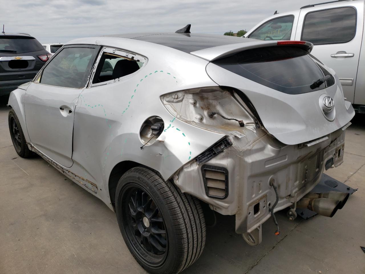 Photo 3 from auction – 2013 HYUNDAI VELOSTER T with VIN KMHTC6AE4DU108844
