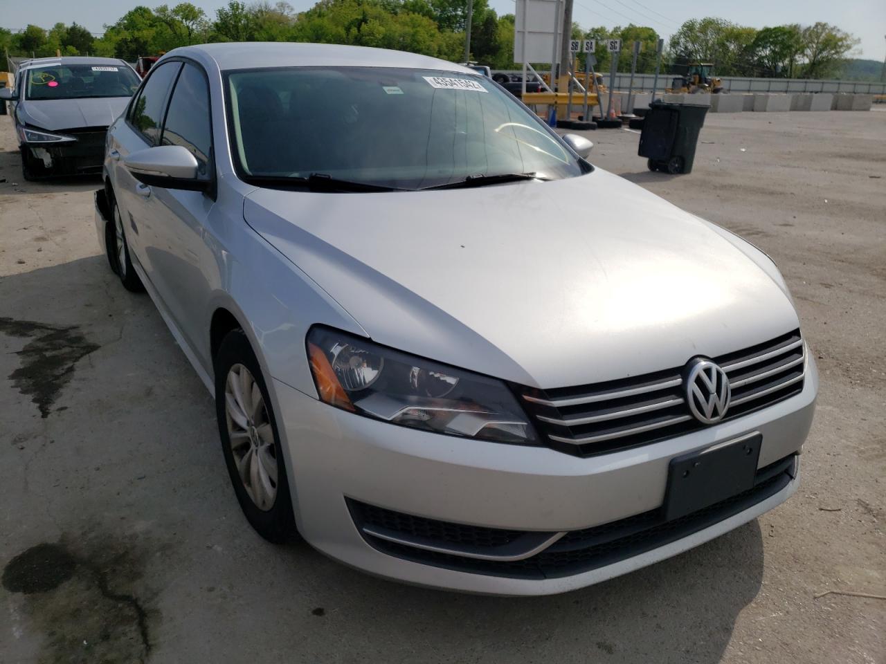 Photo 1 from auction – 2012 VOLKSWAGEN PASSAT S with VIN 1VWAH7A32CC056665