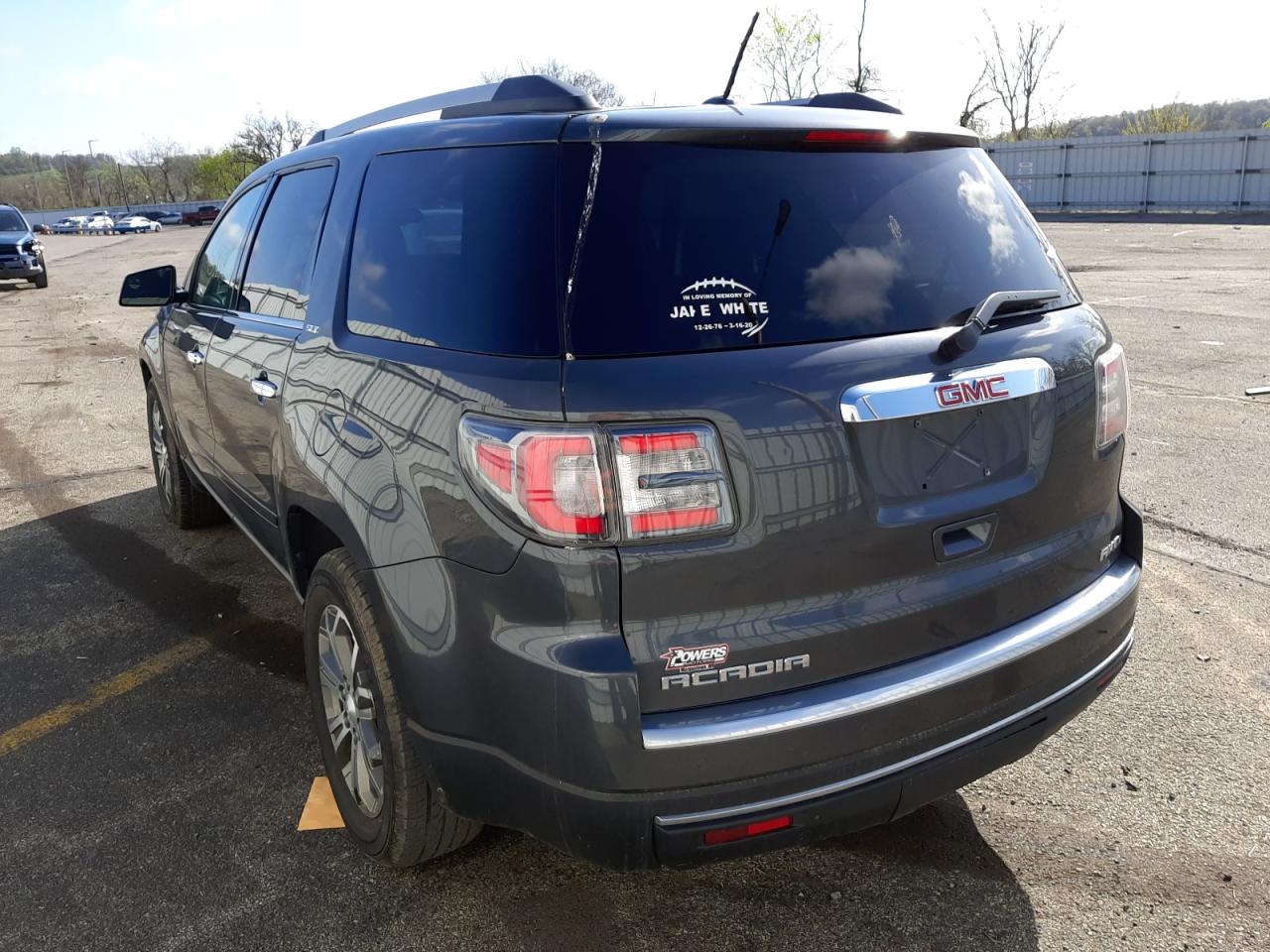 Photo 3 from auction – 2014 GMC ACADIA SLT with VIN 1GKKVRKD0EJ252514