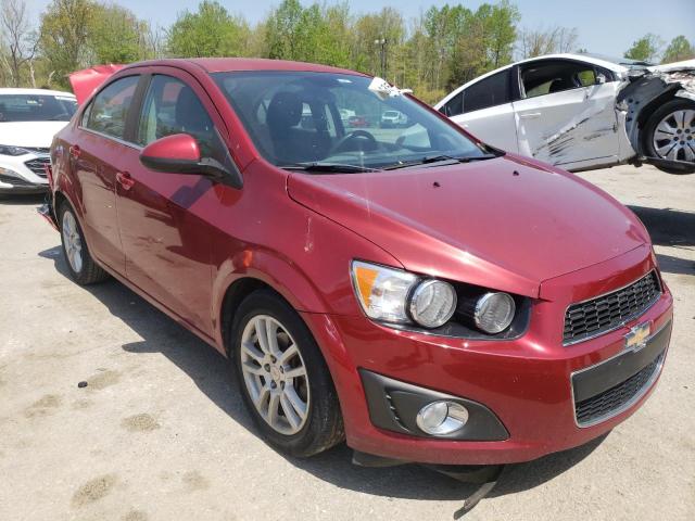 CHEVROLET SONIC LT 2012 with VIN 1G1JC5SHXC4114296 - Photo from auction