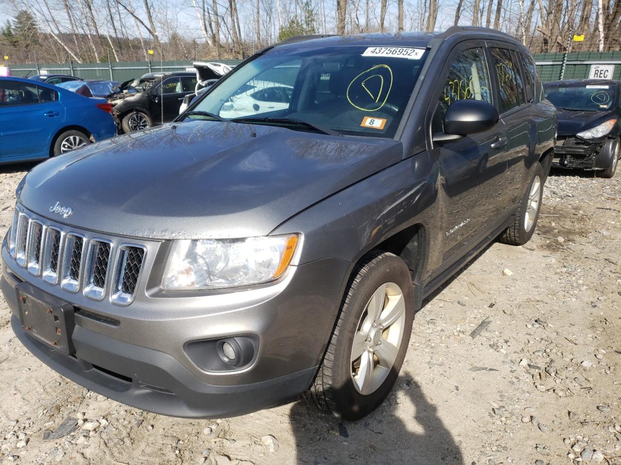 Photo 9 from auction – 2012 JEEP COMPASS LA with VIN 1C4NJDEB7CD650655