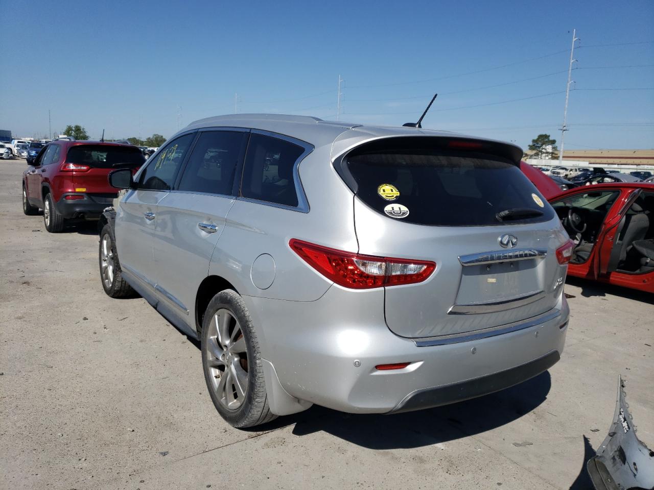 Photo 3 from auction – 2013 INFINITI JX35 with VIN 5N1AL0MN3DC345248