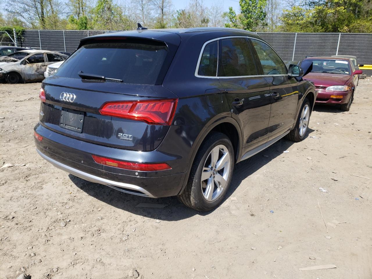 Photo 4 from auction – 2018 AUDI Q5 PREMIUM with VIN WA1BNAFYXJ2025503