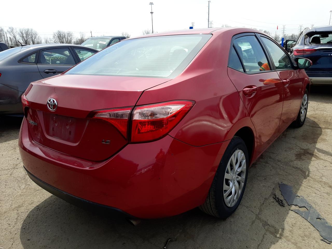Photo 4 from auction – 2019 TOYOTA COROLLA L with VIN 2T1BURHE7KC235117