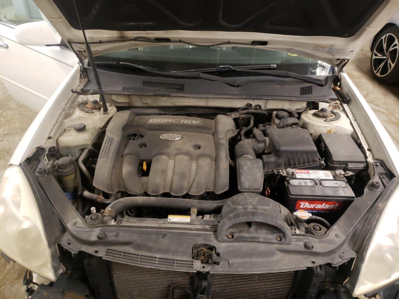 Photo 7 from auction – 2008 KIA OPTIMA LX with VIN KNAGE123X85275318