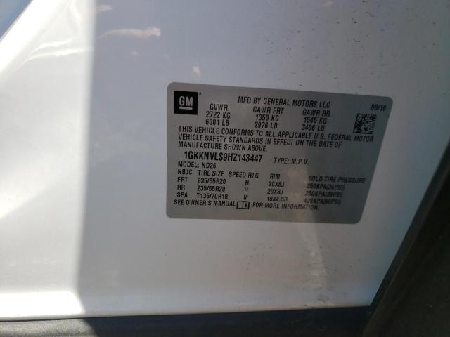Photo 1 from auction – 2017 GMC ACADIA ALL with VIN 1GKKNVLS9HZ143447