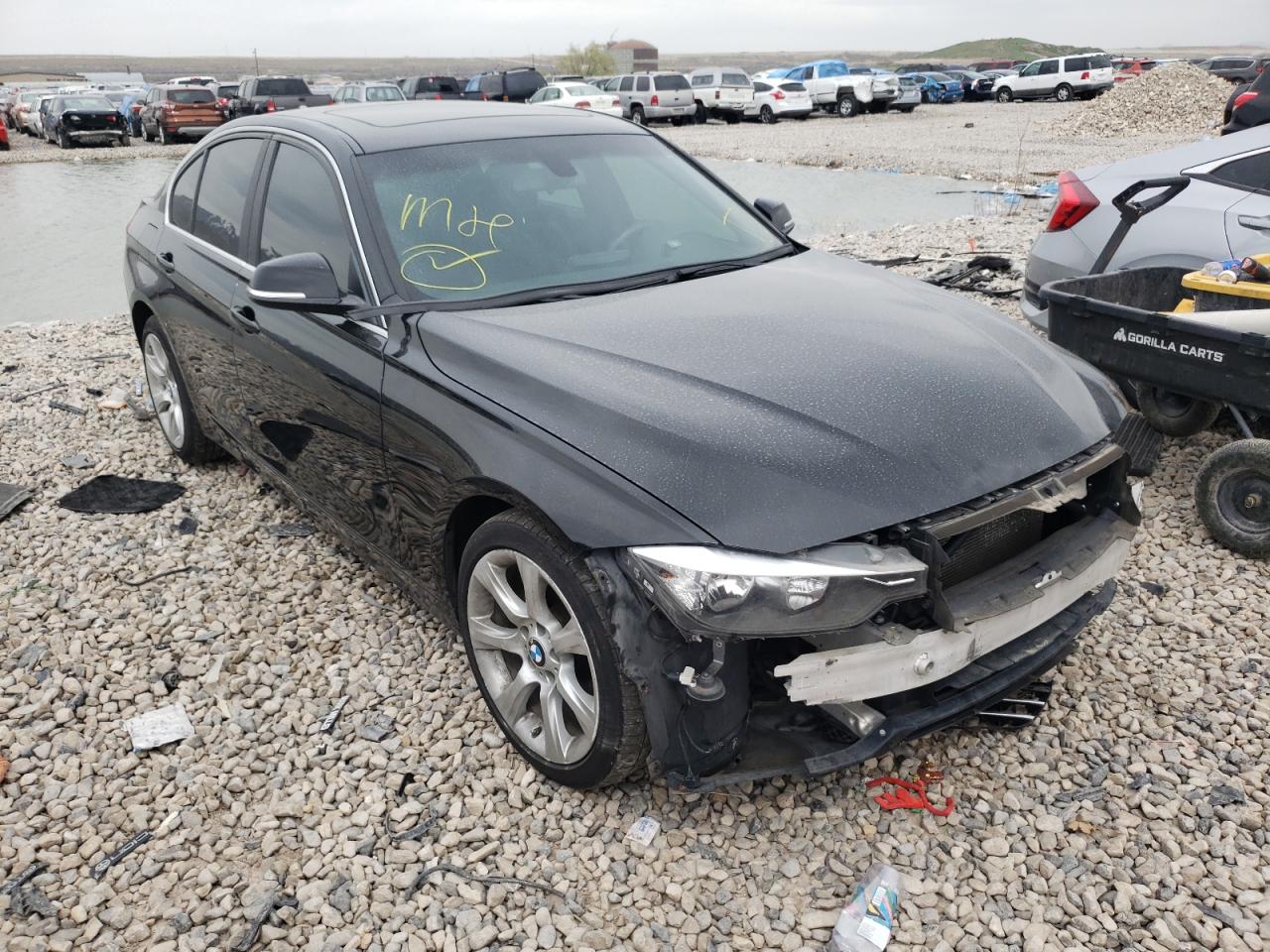 BMW 320 I XDRI 2015 with VIN WBA3C3G52FNS74929 - Photo from auction