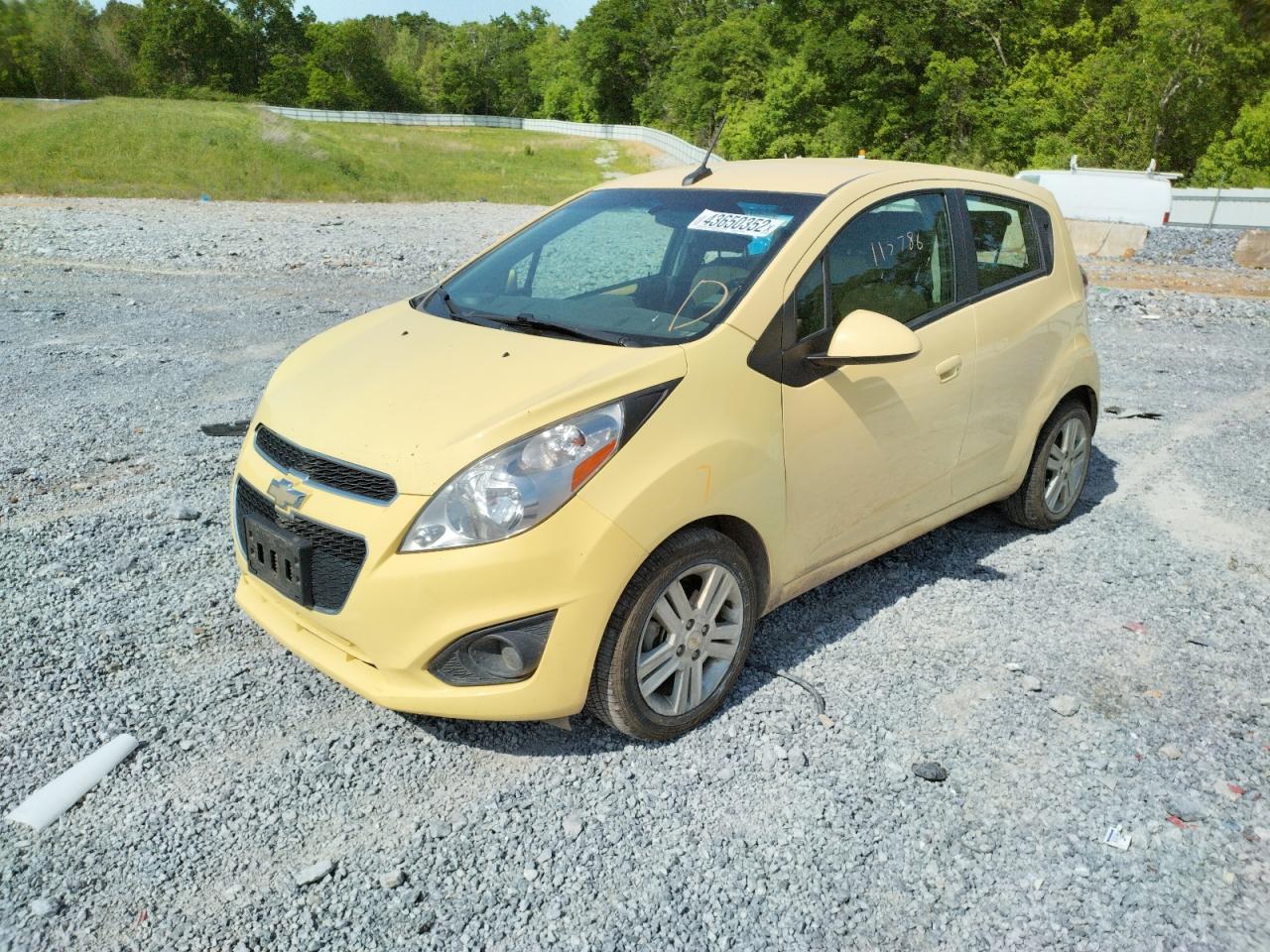 Photo 2 from auction – 2014 CHEVROLET SPARK 1LT with VIN KL8CD6S96EC430520