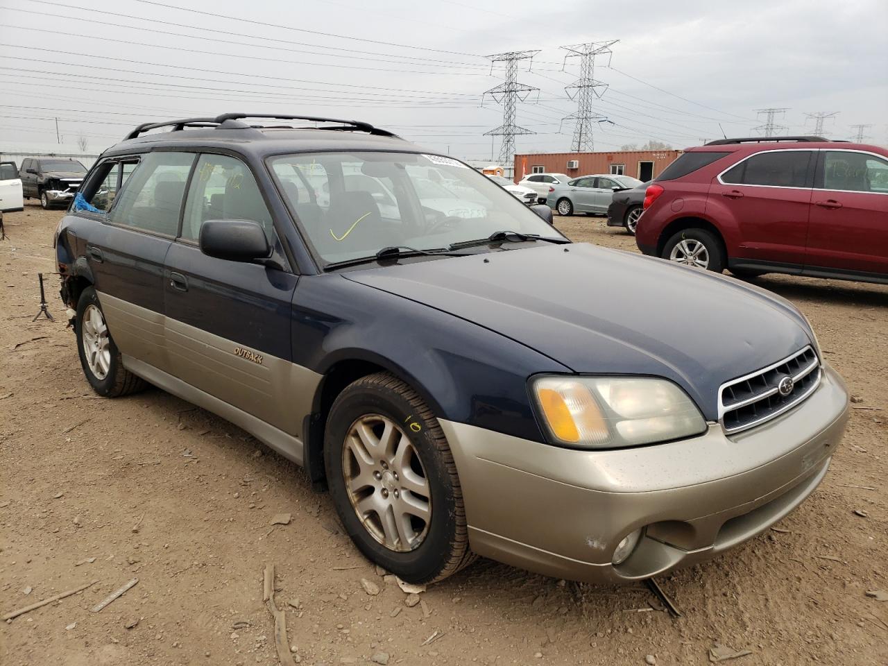 SUBARU LEGACY OUT 2002 with VIN 4S3BH665527647897 - Photo from auction