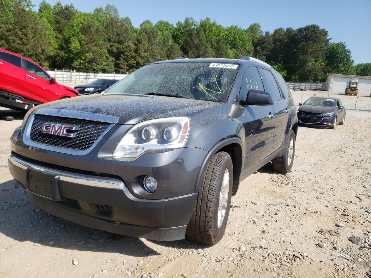 Photo 2 from auction – 2011 GMC ACADIA SLE with VIN 1GKKRPED8BJ169994