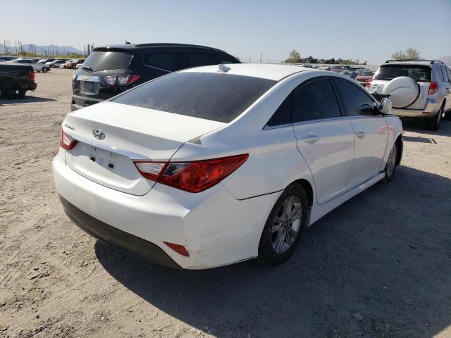 Photo 4 from auction – 2014 HYUNDAI SONATA GLS with VIN 5NPEB4AC9EH851224
