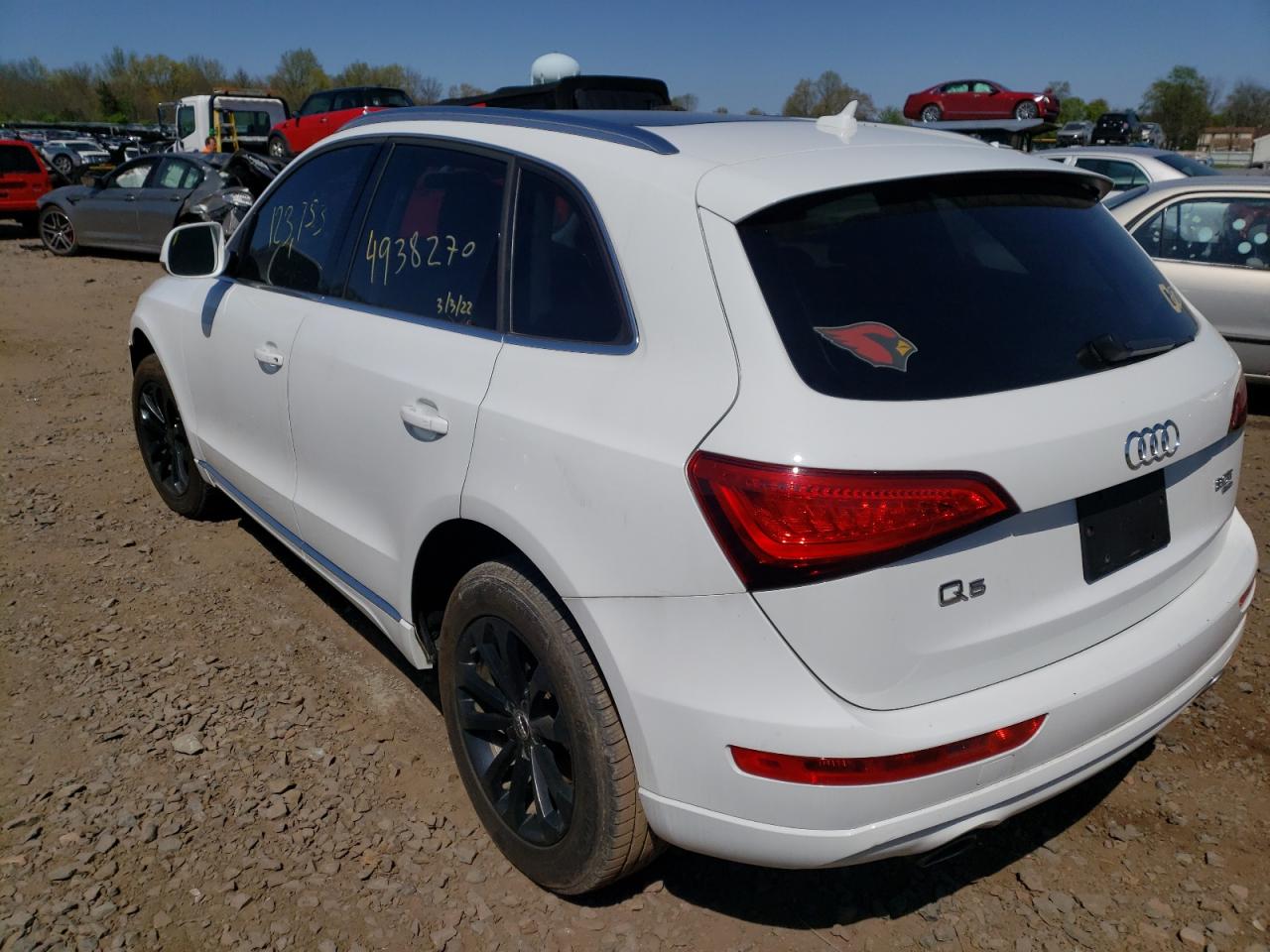 Photo 3 from auction – 2013 AUDI Q5 PREMIUM with VIN WA1LFAFP1DA016823