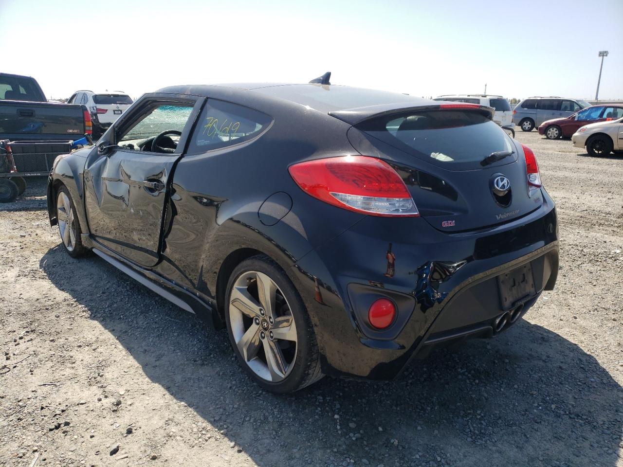 Photo 3 from auction – 2014 HYUNDAI VELOSTER T with VIN KMHTC6AE4EU184257