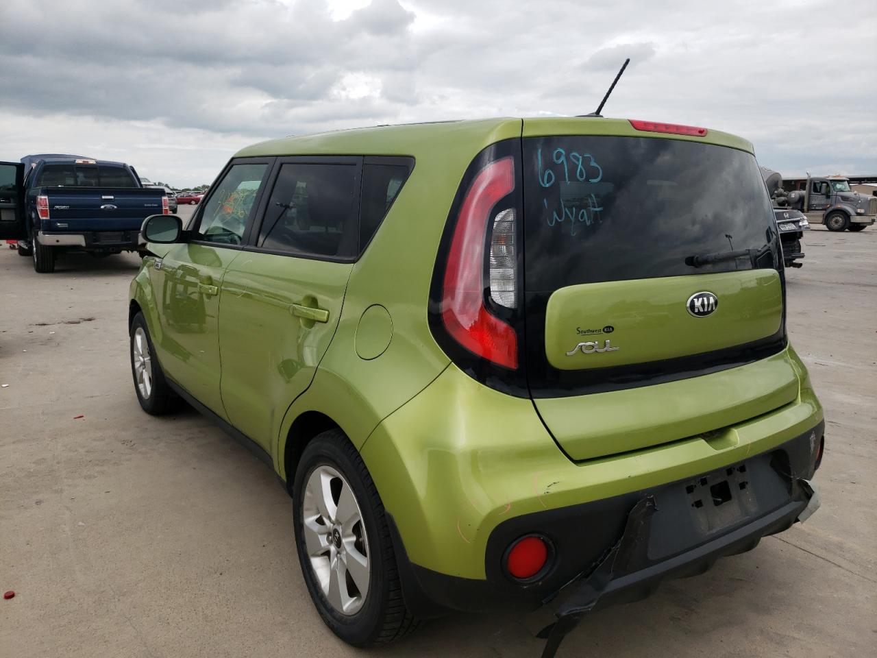 Photo 3 from auction – 2017 KIA SOUL with VIN KNDJN2A28H7880899