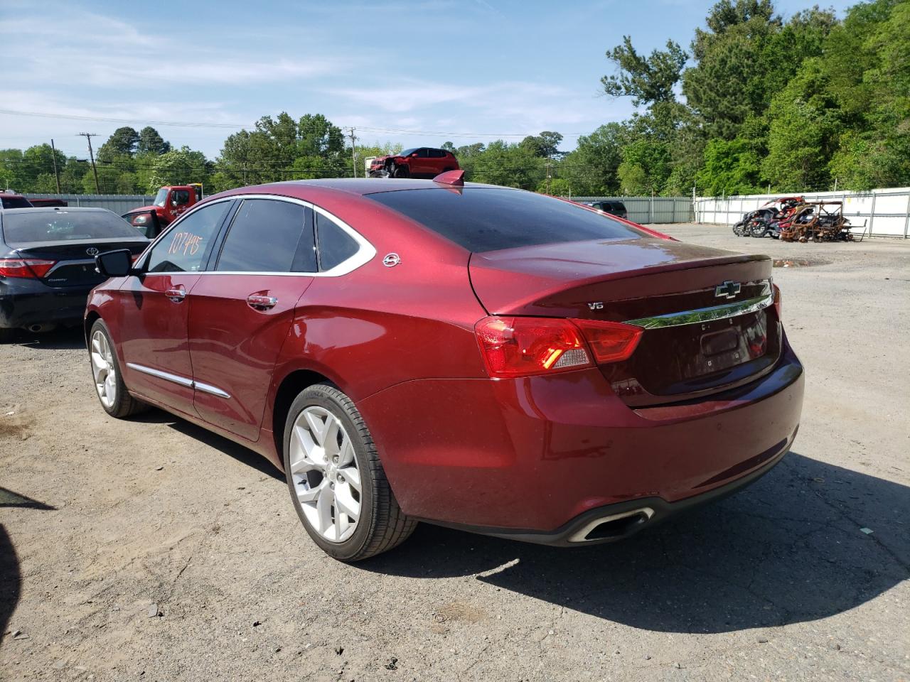 Photo 3 from auction – 2017 CHEVROLET IMPALA PRE with VIN 2G1145S33H9159781
