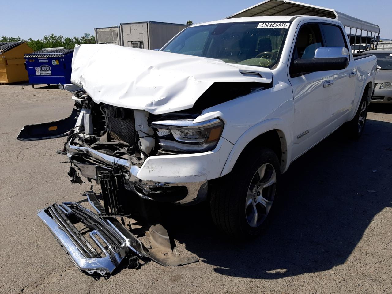 Photo 2 from auction – 2020 RAM 1500 LARAM with VIN 1C6SRFJM7LN244259
