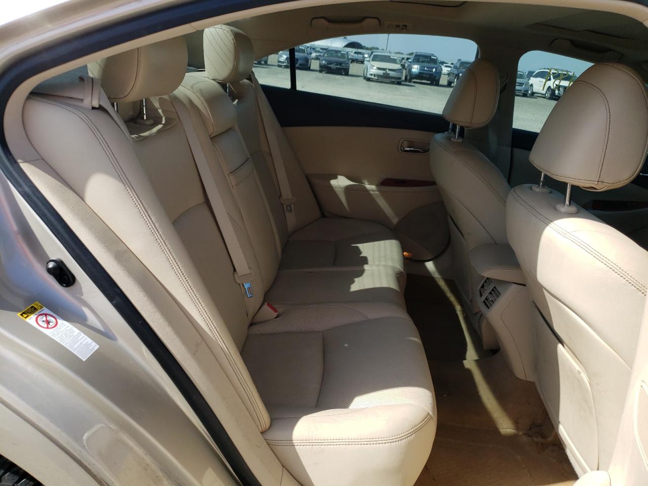 Photo 6 from auction – 2012 LEXUS ES 350 with VIN JTHBK1EG5C2474029