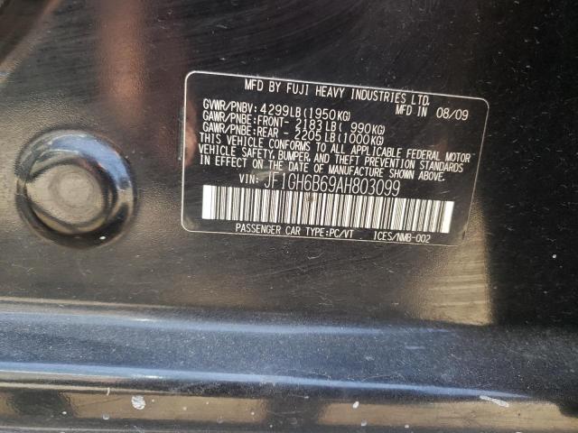 Photo 10 from auction – 2010 SUBARU IMPREZA with VIN JF1GH6B69AH803099