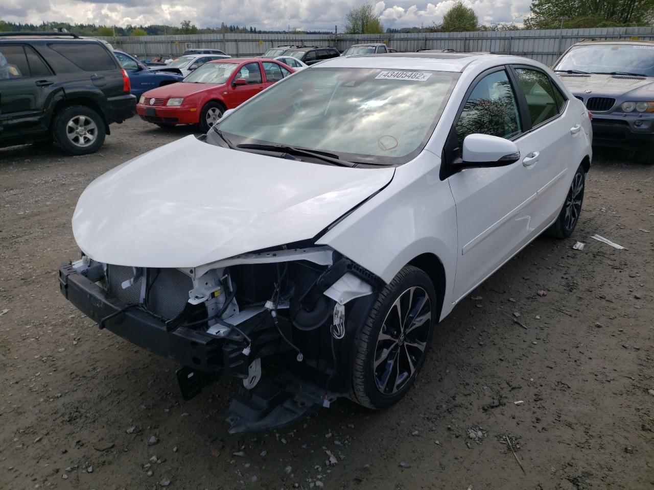 Photo 2 from auction – 2018 TOYOTA COROLLA L with VIN 2T1BURHE5JC022164