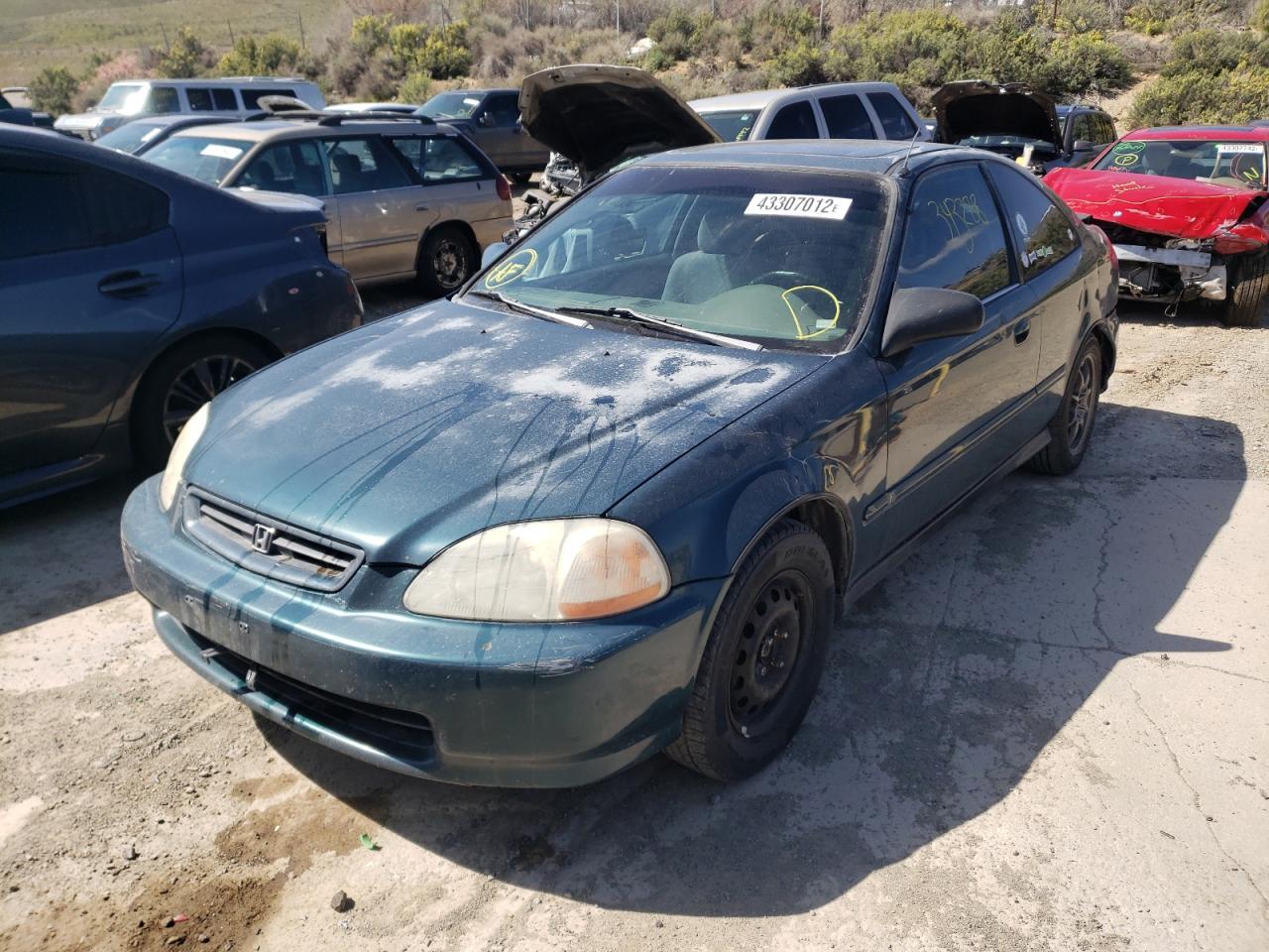 Photo 2 from auction – 1996 HONDA CIVIC EX with VIN 1HGEJ8141TL087253