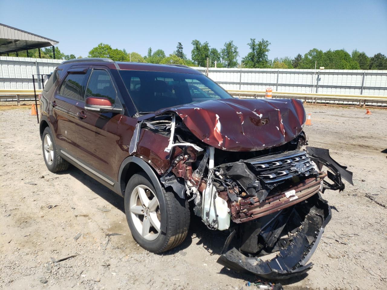 FORD EXPLORER 2016 with VIN 1FM5K8D86GGD23240 - Photo from auction