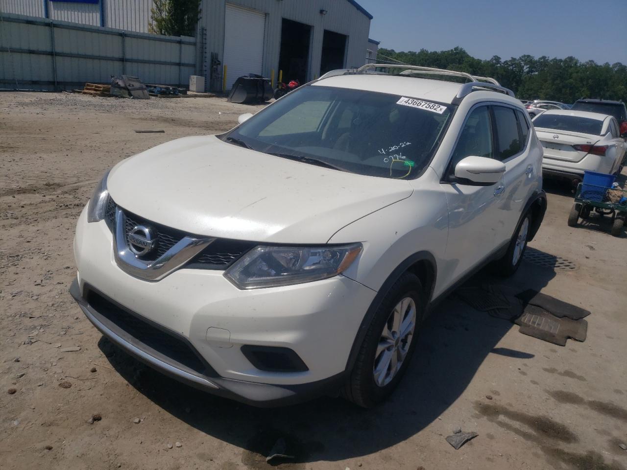 Photo 2 from auction – 2015 NISSAN ROGUE S with VIN KNMAT2MT9FP550776
