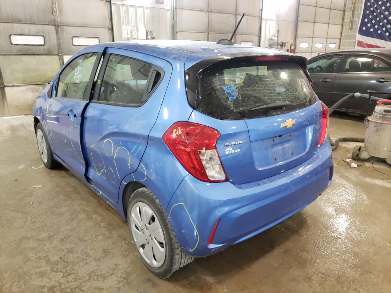 Photo 3 from auction – 2018 CHEVROLET SPARK LS with VIN KL8CB6SA3JC473884