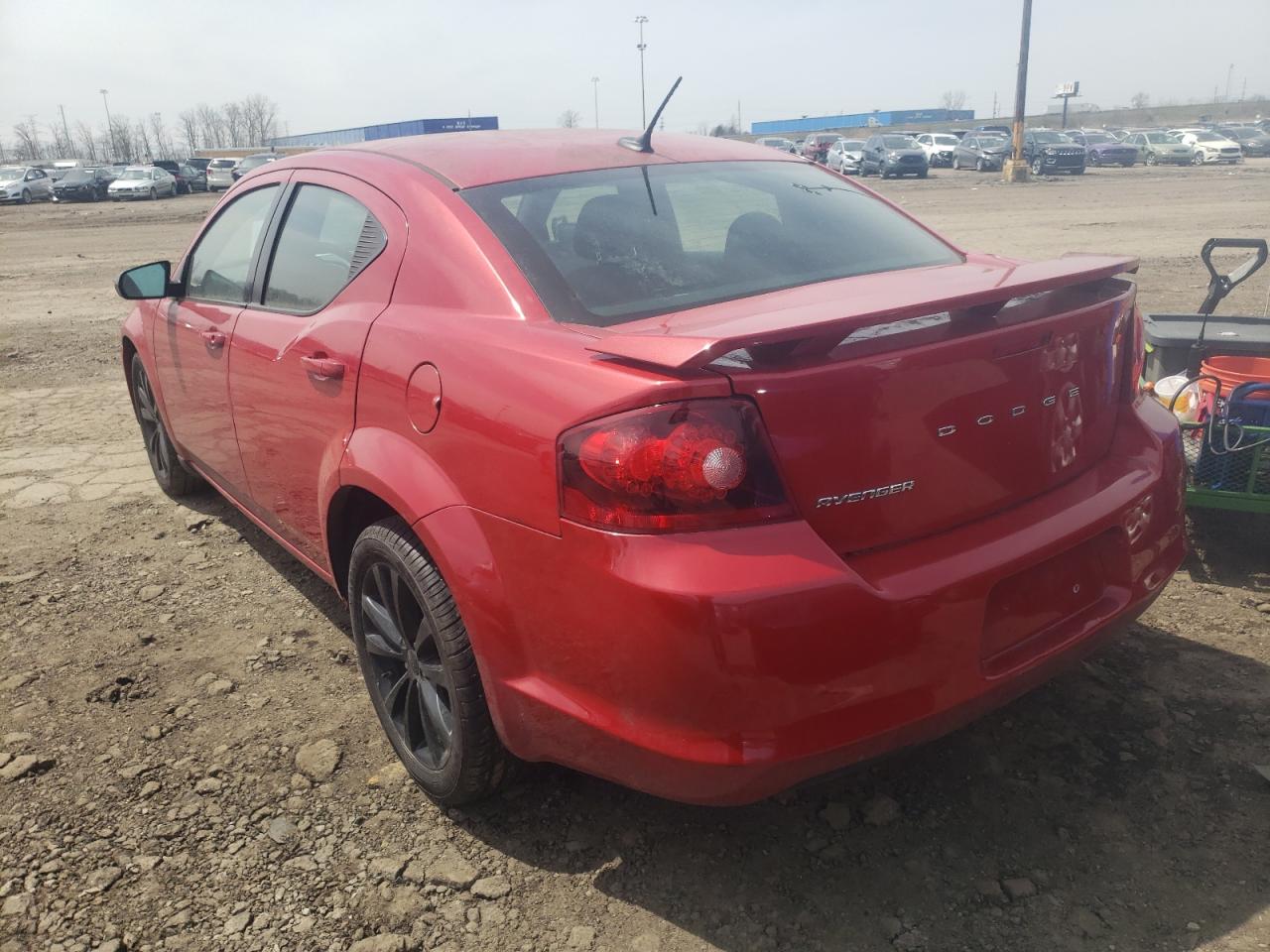 Photo 3 from auction – 2014 DODGE AVENGER SE with VIN 1C3CDZAB8EN155254