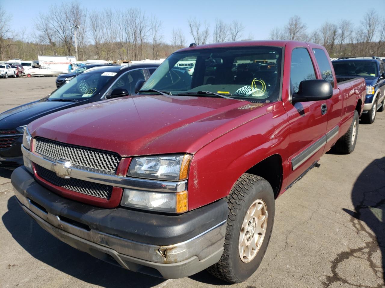 Photo 2 from auction – 2004 CHEVROLET SILVERADO with VIN 1GCEK19T14E213115