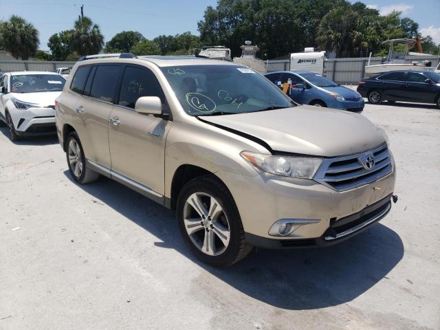 TOYOTA HIGHLANDER 2012 with VIN 5TDYK3EH0CS069527 - Photo from auction