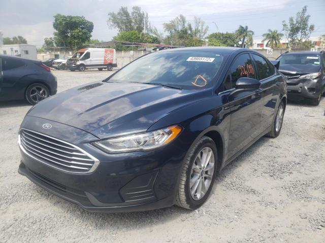 Photo 2 from auction – 2020 FORD FUSION SE with VIN 3FA6P0LU1LR215269