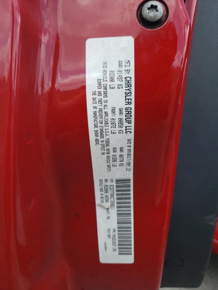 Photo 10 from auction – 2012 FIAT 500 SPORT with VIN 3C3CFFBR6CT358211