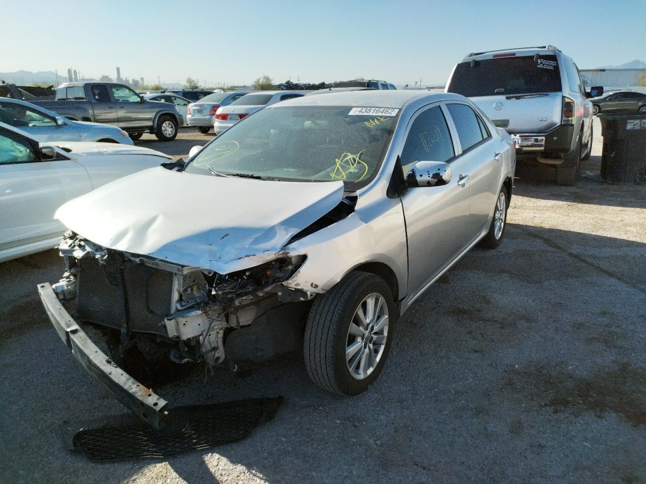 Photo 2 from auction – 2010 TOYOTA COROLLA BA with VIN JTDBU4EE9A9119106