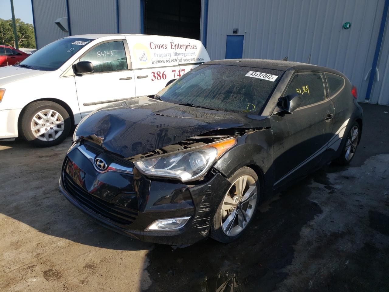 Photo 2 from auction – 2015 HYUNDAI VELOSTER with VIN KMHTC6AD0FU233530