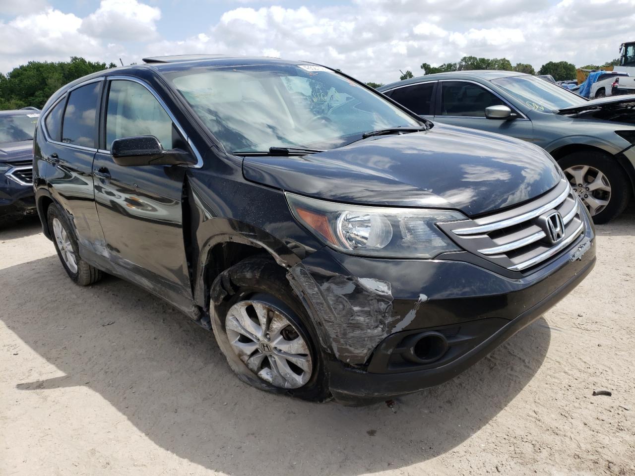 Photo 1 from auction – 2014 HONDA CR-V EX with VIN 2HKRM4H54EH633372