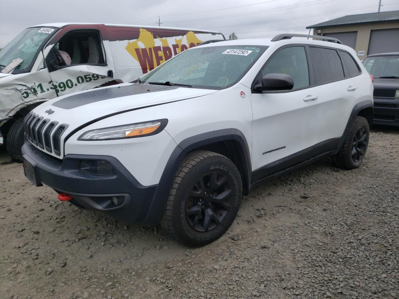 Photo 2 from auction – 2016 JEEP CHEROKEE T with VIN 1C4PJMBS5GW133037