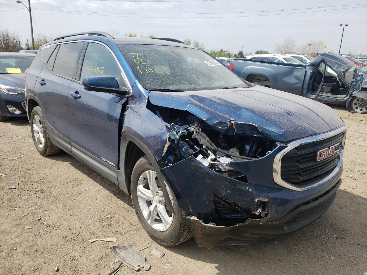 Photo 1 from auction – 2020 GMC TERRAIN SL with VIN 3GKALMEV0LL145249