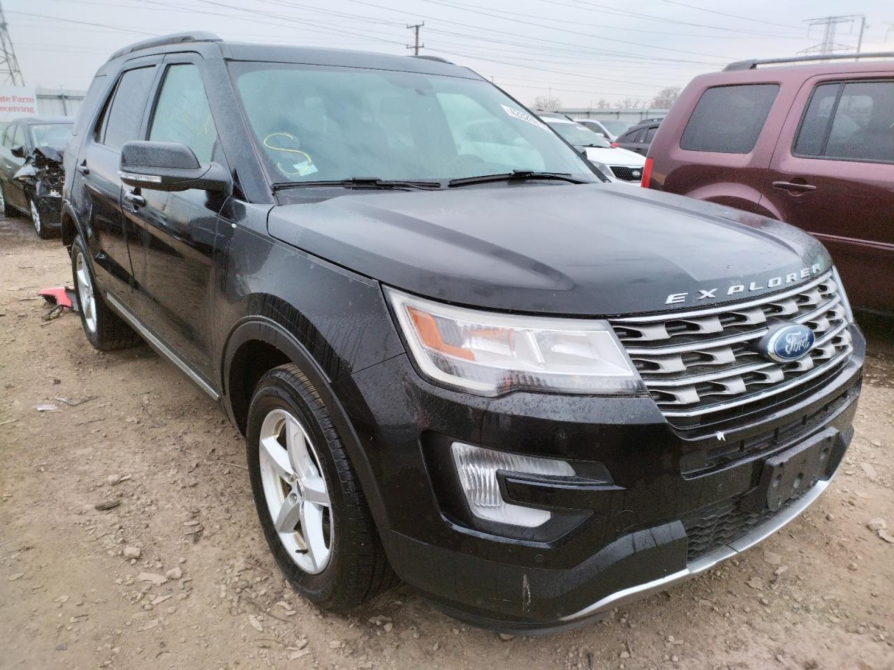 FORD EXPLORER X 2017 with VIN 1FM5K8D80HGC60346 - Photo from auction