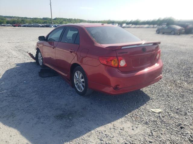 Photo 3 from auction – 2010 TOYOTA COROLLA BA with VIN 2T1BU4EE6AC498270