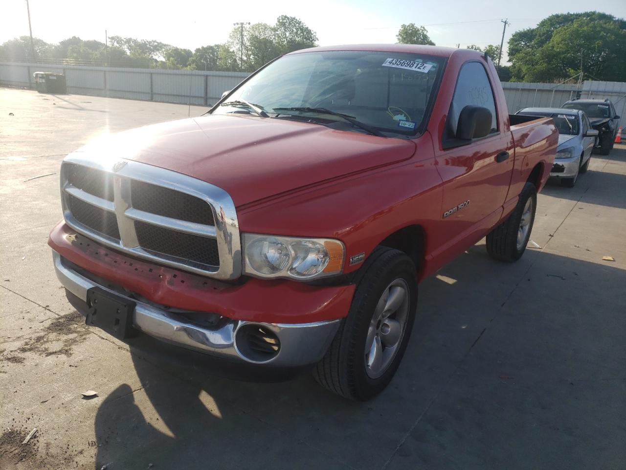 Photo 2 from auction – 2004 DODGE RAM 1500 S with VIN 1D7HU16D14J118507