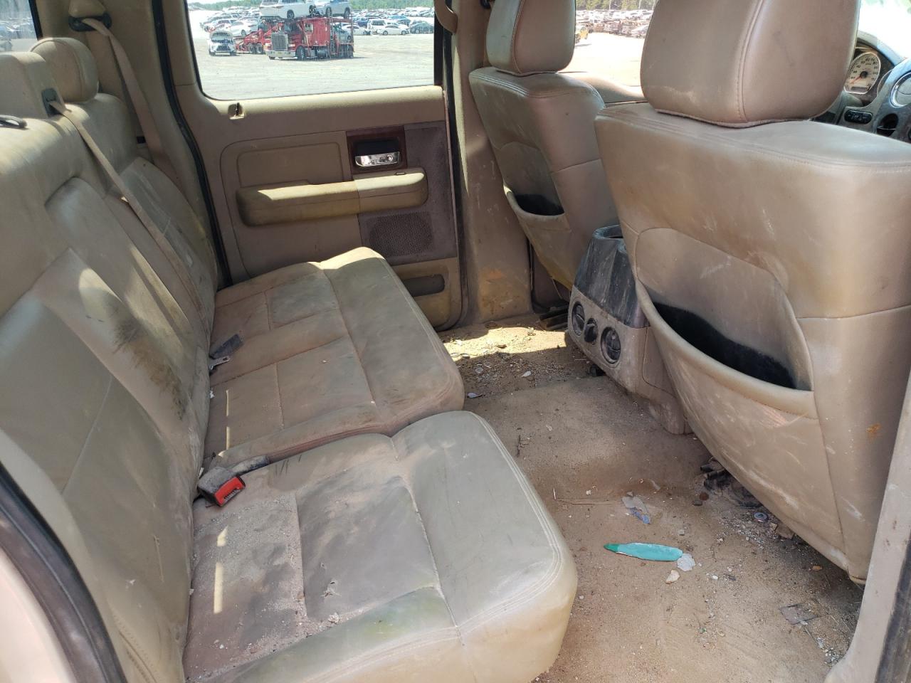 Photo 6 from auction – 2006 FORD F150 SUPER with VIN 1FTPW12506FA48311
