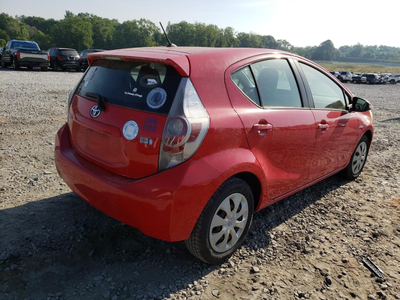 Photo 4 from auction – 2012 TOYOTA PRIUS C with VIN JTDKDTB37C1501603
