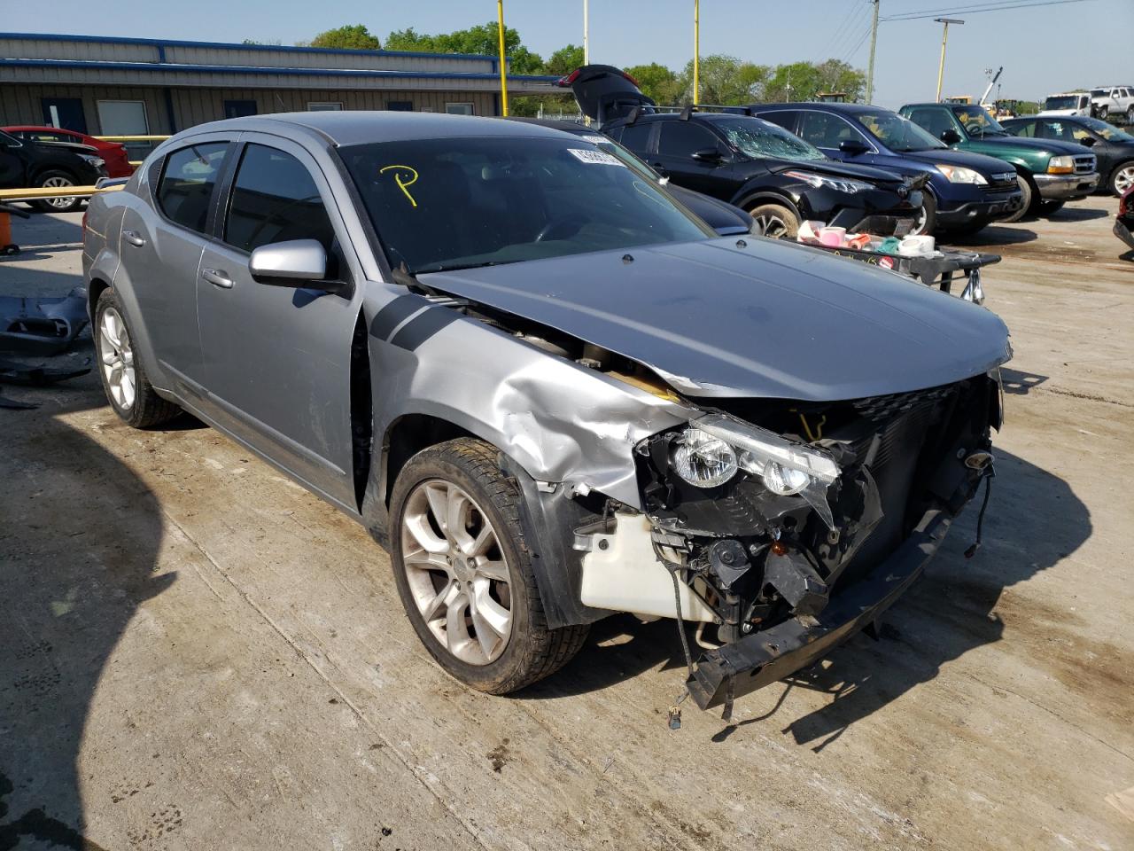 DODGE AVENGER 2013 with VIN 1C3CDZBG5DN590774 - Photo from auction