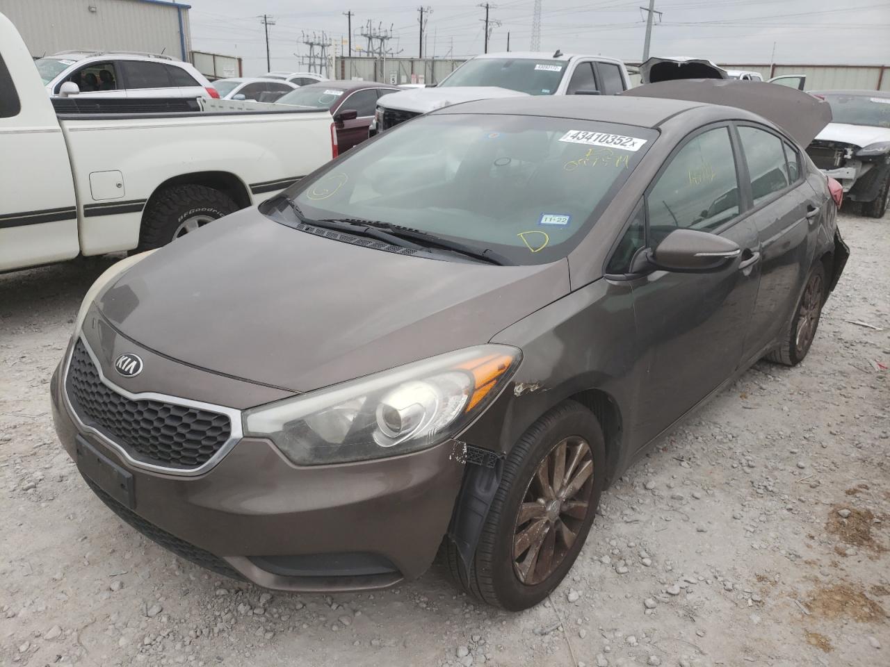 Photo 2 from auction – 2014 KIA FORTE LX with VIN KNAFX4A67E5097379