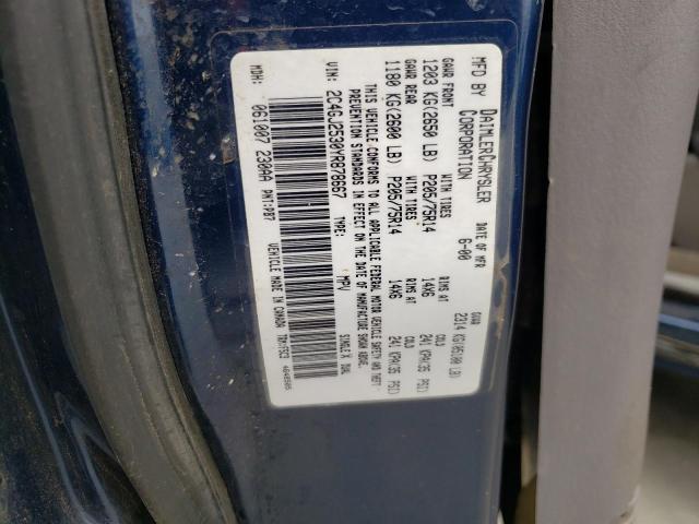 Photo 10 from auction – 2000 CHRYSLER VOYAGER with VIN 2C4GJ2530YR878667