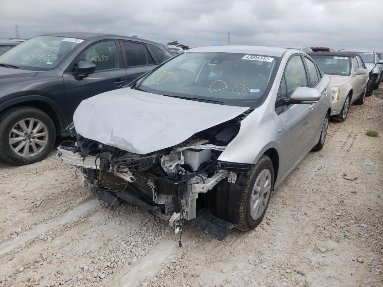 Photo 2 from auction – 2019 TOYOTA PRIUS with VIN JTDKARFU7K3091905