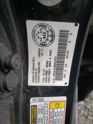 Photo 10 from auction – 2011 HONDA CIVIC DX-G with VIN 2HGFA1E44BH013679