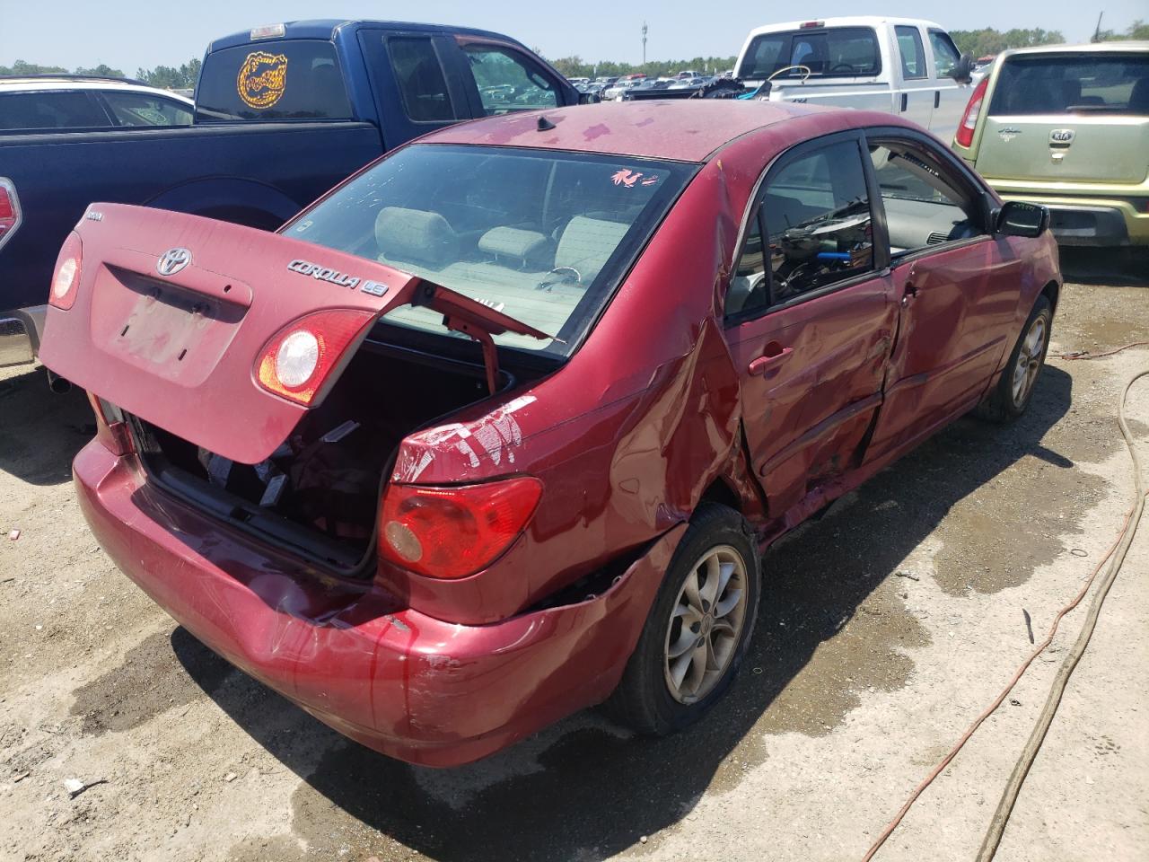 Photo 4 from auction – 2006 TOYOTA COROLLA CE with VIN JTDBR32E560070059