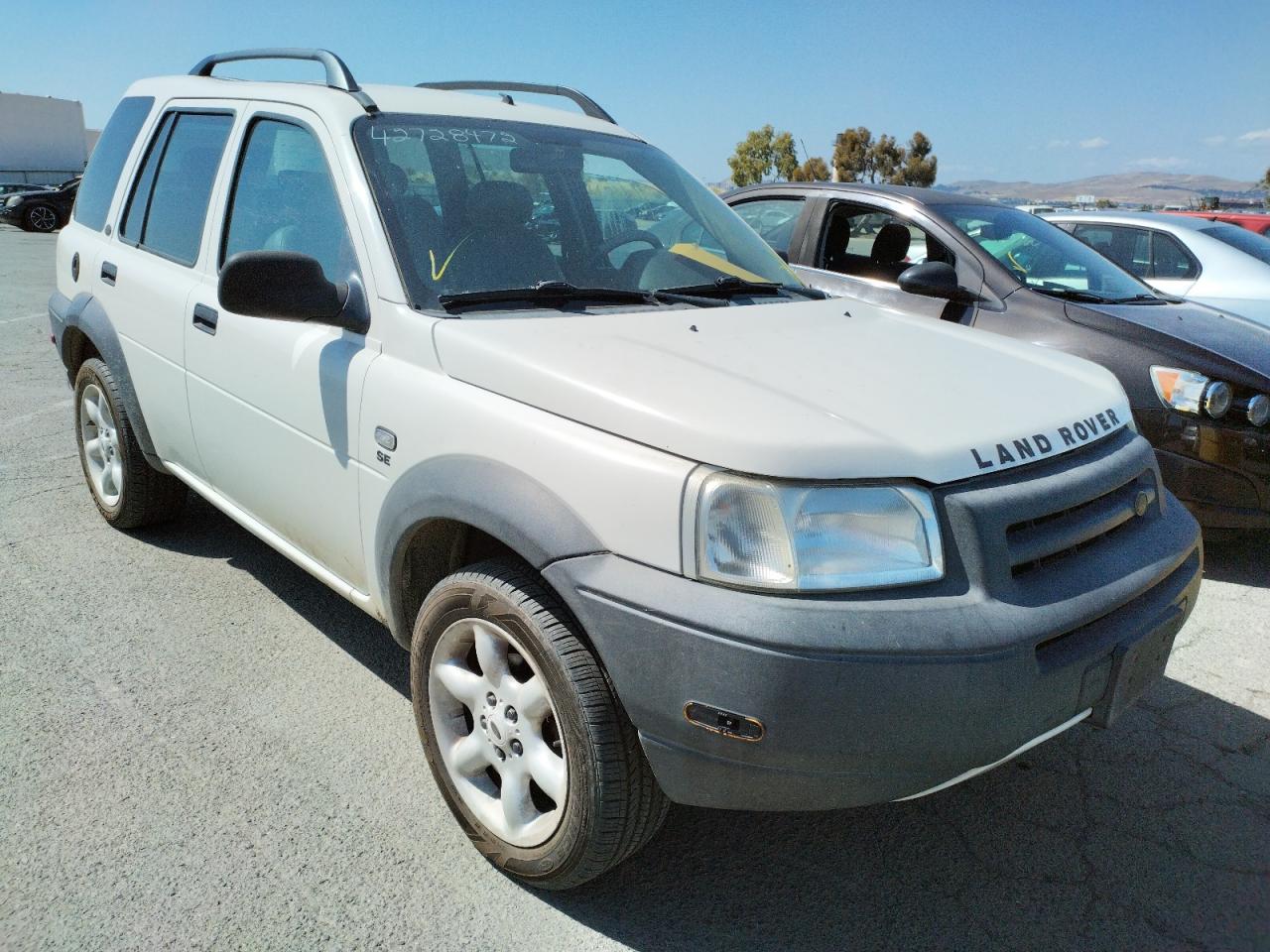 LAND ROVER FREELANDER 2002 with VIN SALNY22212A209262 - Photo from auction